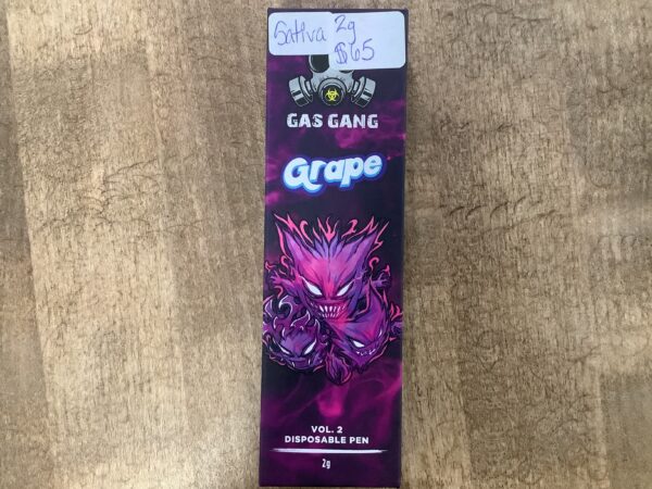 2g Gas Gang THC disposable vape